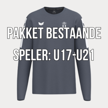 Afbeeldingen van PAKKET BESTAANDE SPELER: U17-U21