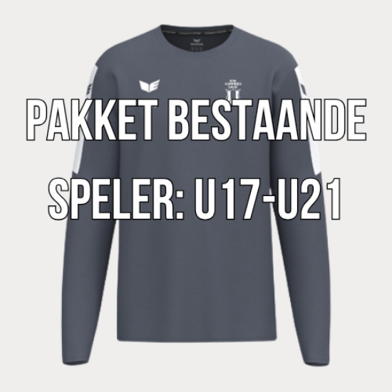 Afbeeldingen van PAKKET BESTAANDE SPELER: U17-U21