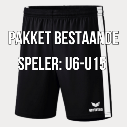 Afbeeldingen van PAKKET BESTAANDE SPELER: U6-U15 