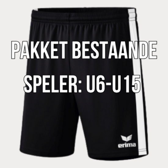 Afbeeldingen van PAKKET BESTAANDE SPELER: U6-U15 